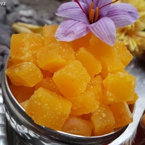 تصویر 2 از قیمت خرید نبات زعفرانی درجه یک + فروش ویژه