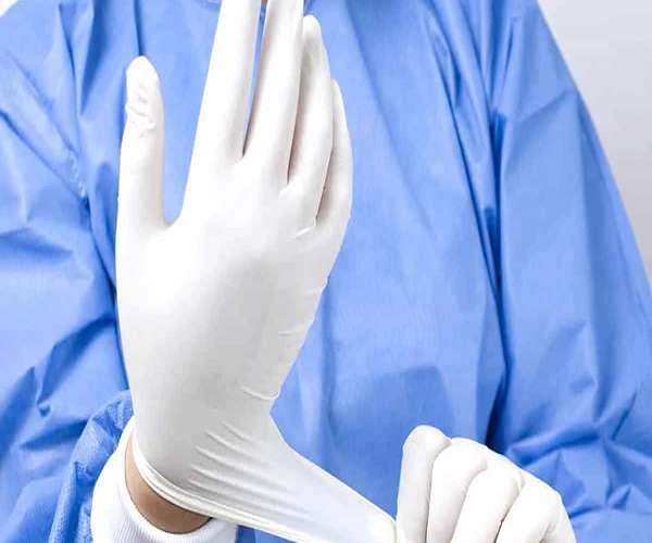 تصویر 4 از فروش دستکش لاتکس سفید + قیمت خرید به صرفه