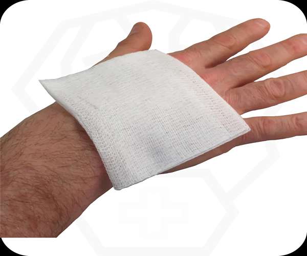 تصویر 1 از فروش گاز استریل بیمارستانی + قیمت خرید به صرفه