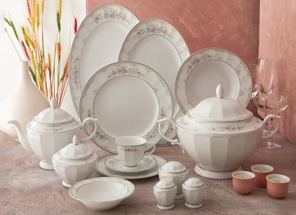 تصویر 5 از فروش سرویس چینی گل آبی + قیمت خرید به صرفه