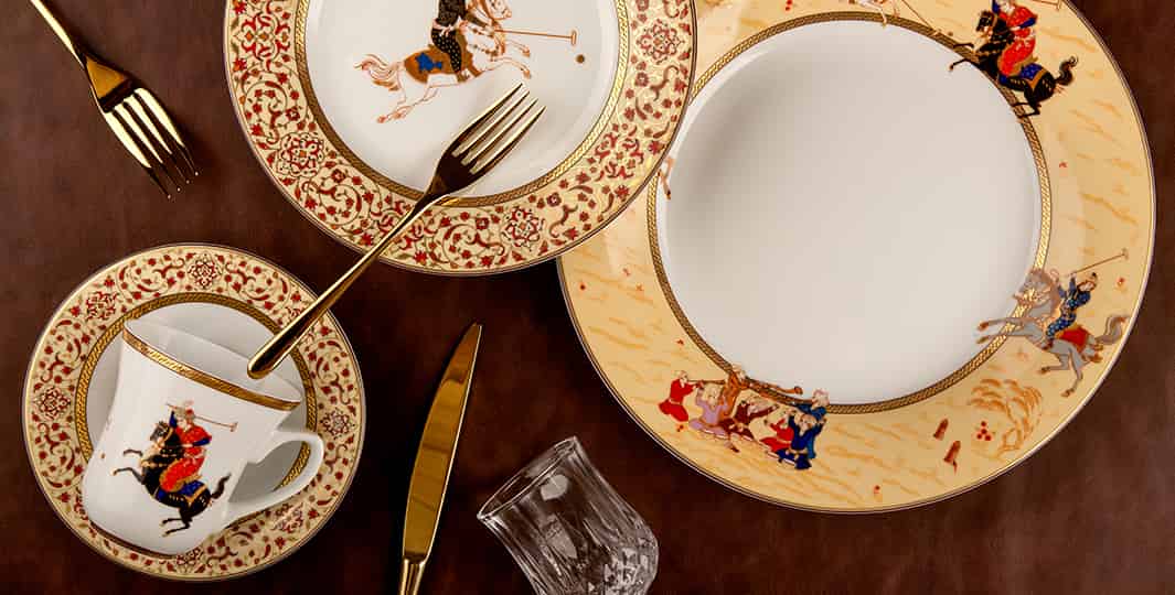 قیمت سرویس چینی شش ضلعی + خرید باور نکردنی