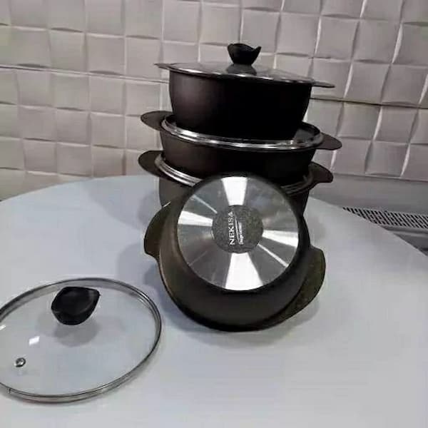 قیمت خرید قابلمه فورج ۱۴ پارچه عمده به صرفه و ارزان