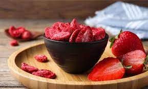 تصویر 5 از خرید چیپس میوه خشک توت فرنگی + قیمت فروش استثنایی