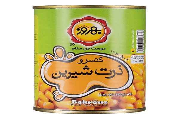 تصویر 2 از خرید کنسرو ذرت شیرین طبیعت  + قیمت عالی باکیفیت