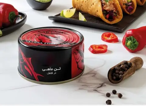 تصویر 1 از قیمت خرید کنسرو ماهی فلفلی + فروش ویژه