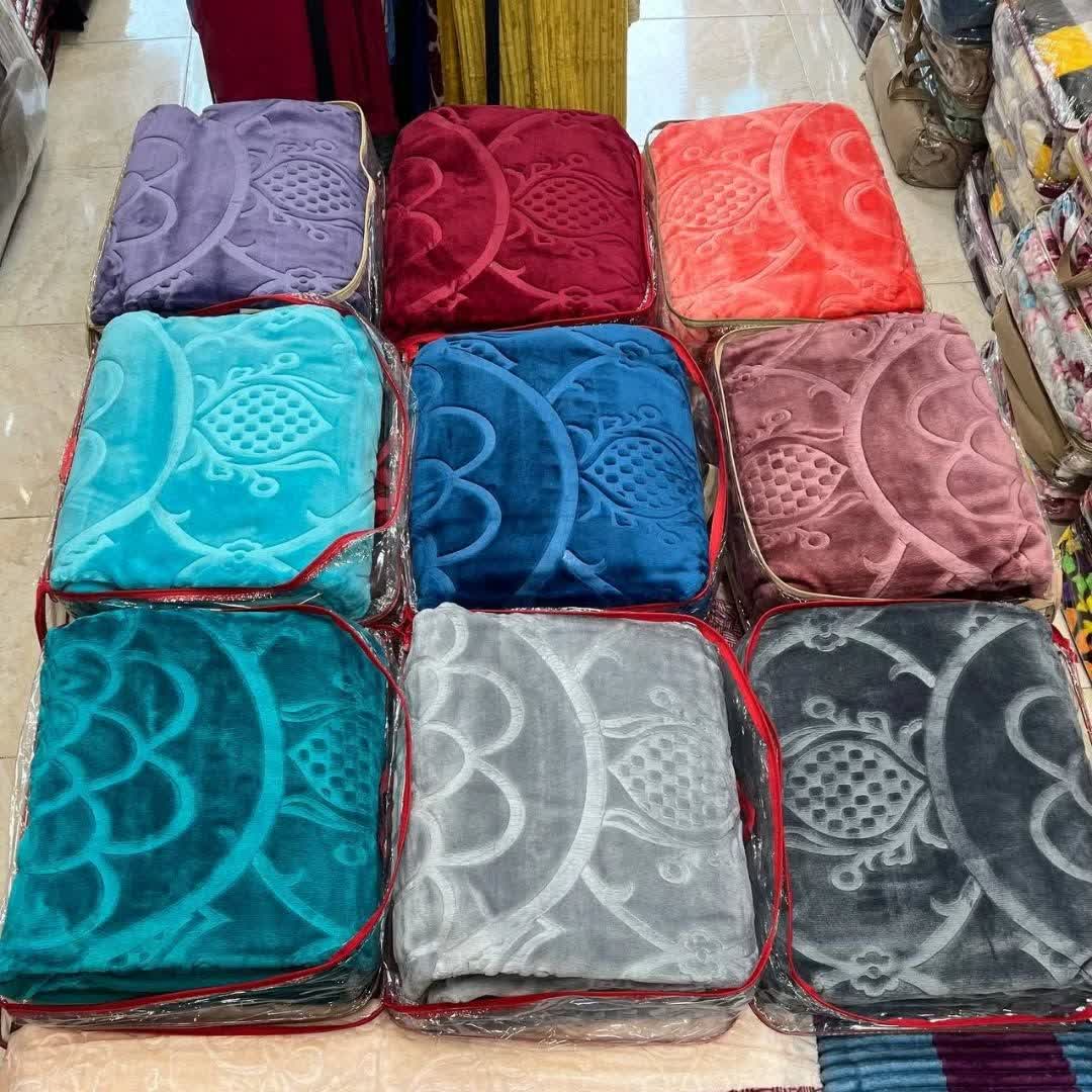 تصویر 1 از صادرات پرسود پتو یک نفره لاله مدل زنبق