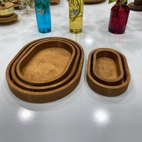 تصویر 1 از قیمت خرید اردو خوری چوبی بیضی با فروش عمده