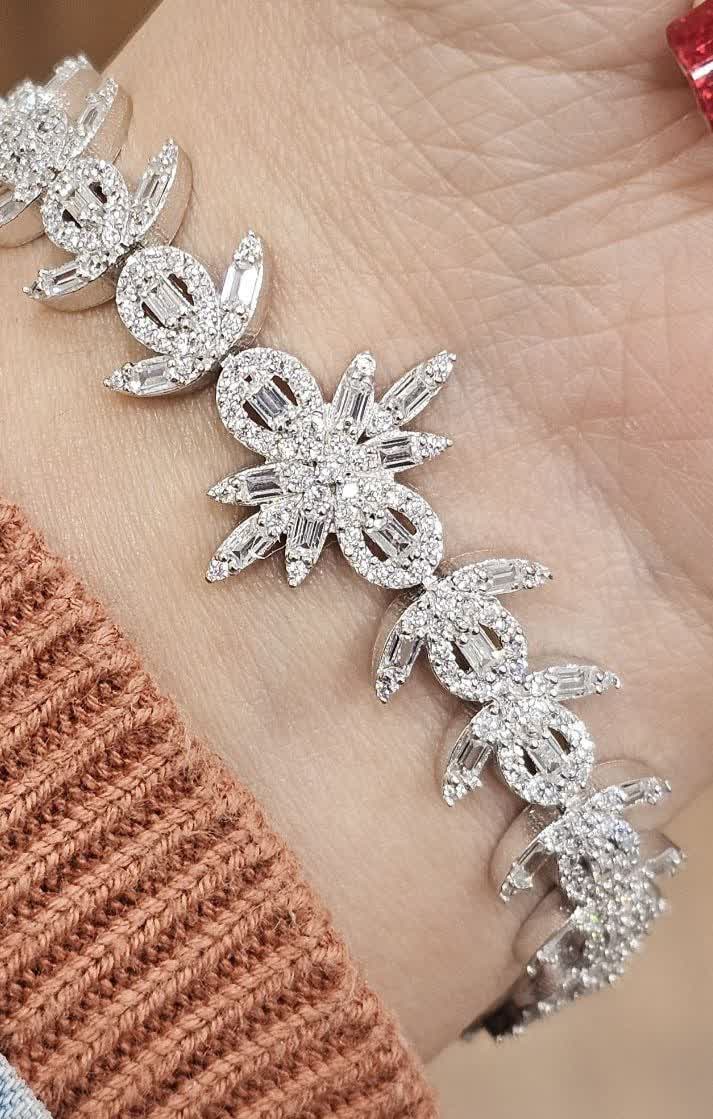 تصویر 2 از دستنبد نقره خرید
