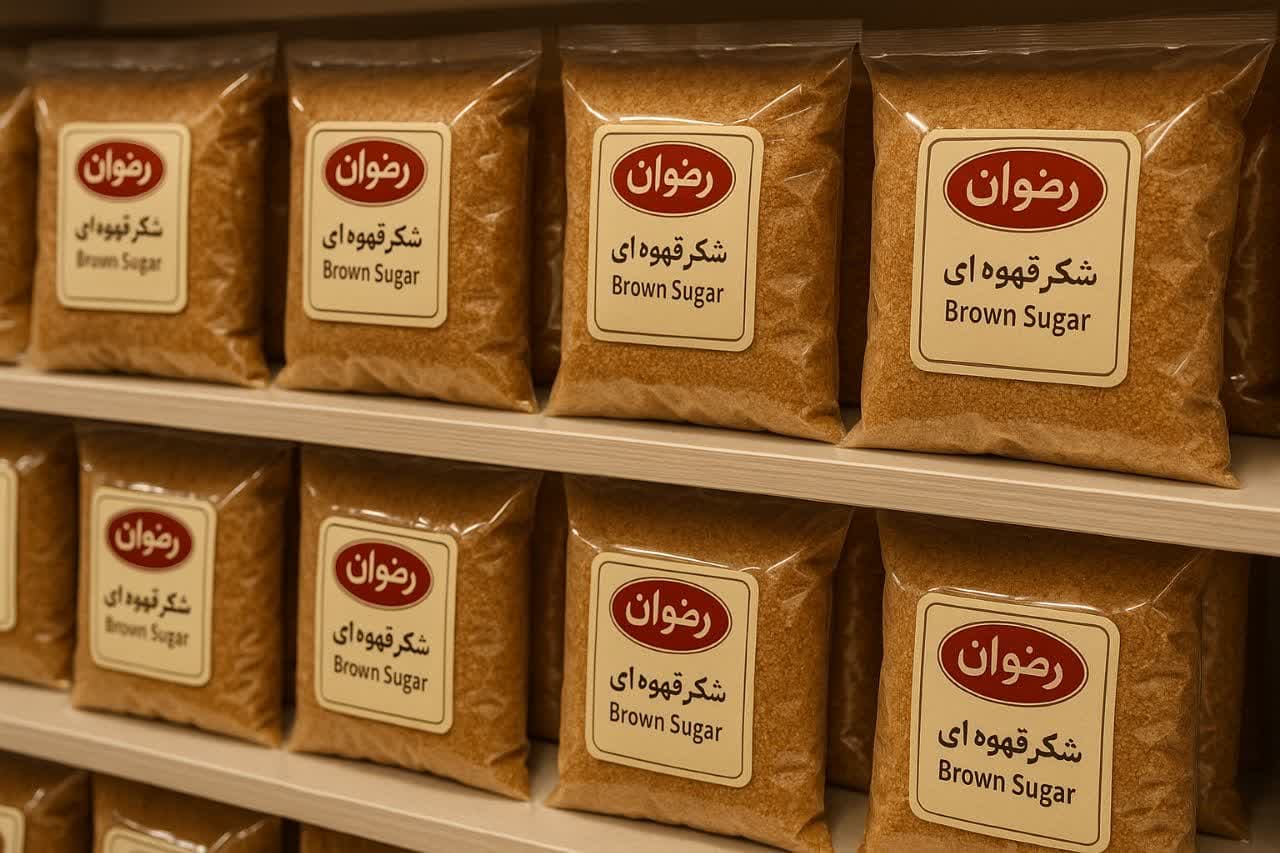 تصویر 2 از انواع شکر قهوه ای بسته بندی + قیمت مناسب