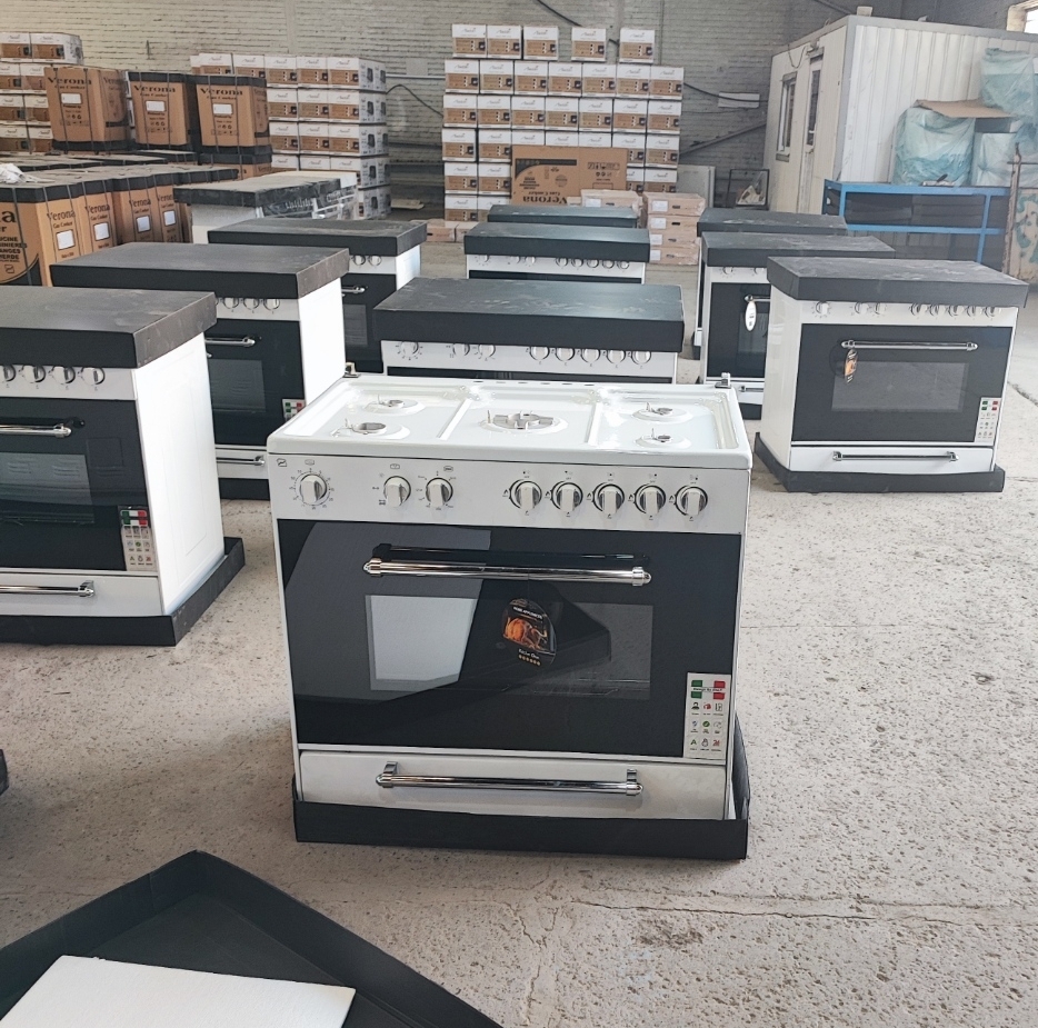 اجاق گاز مبله طرح فر و فردار
