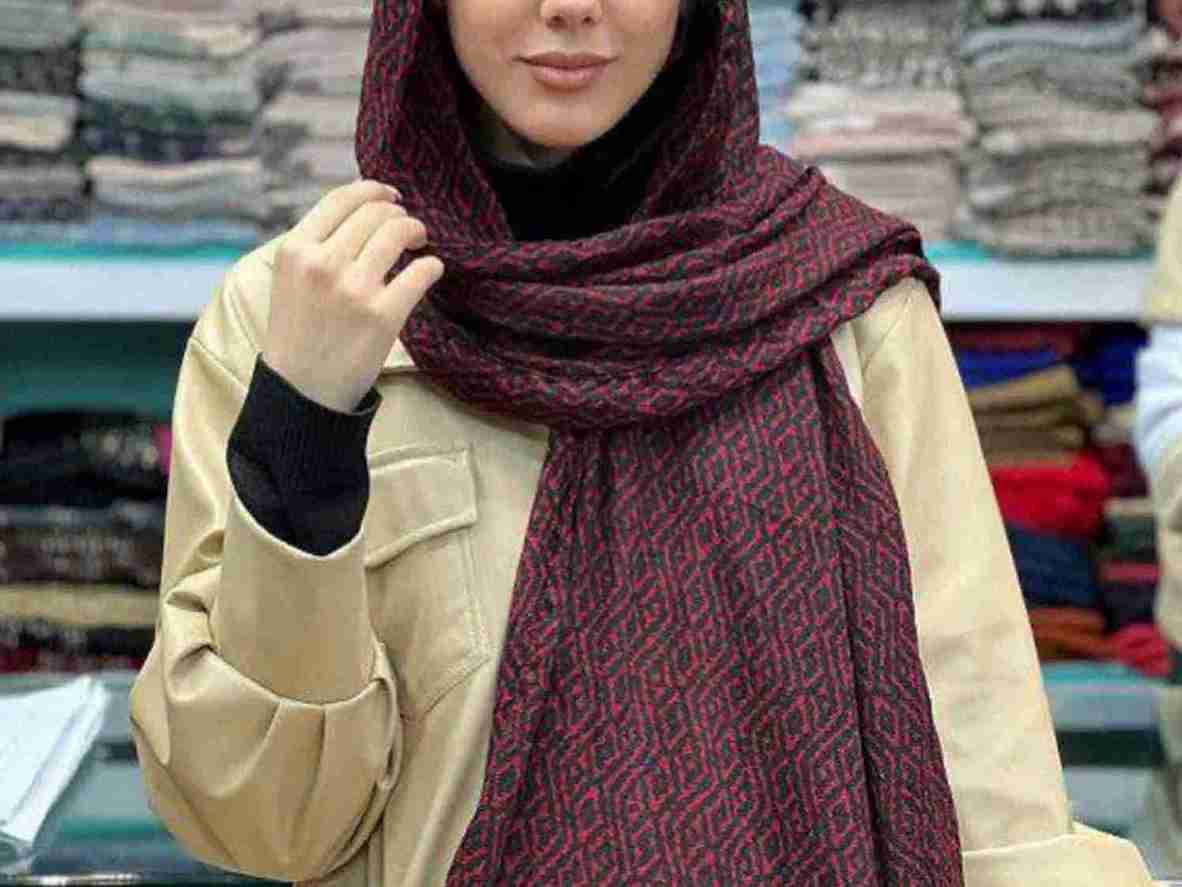 تصویر 2 از معرفی شال برشکا طرحدار + بهترین قیمت خرید