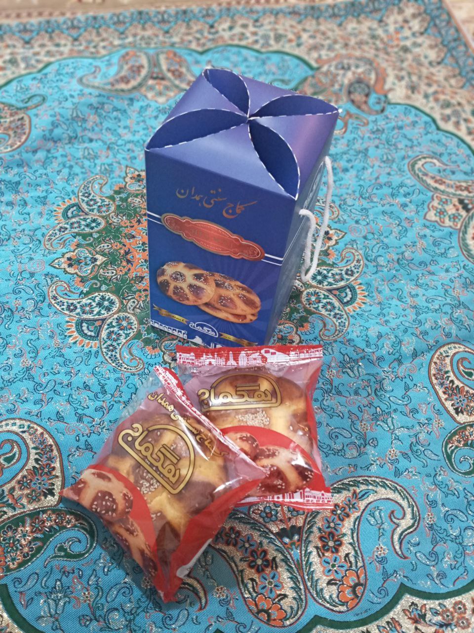 تصویر 1 از قیمت خرید نان کماج کنجدی همدان با فروش عمده