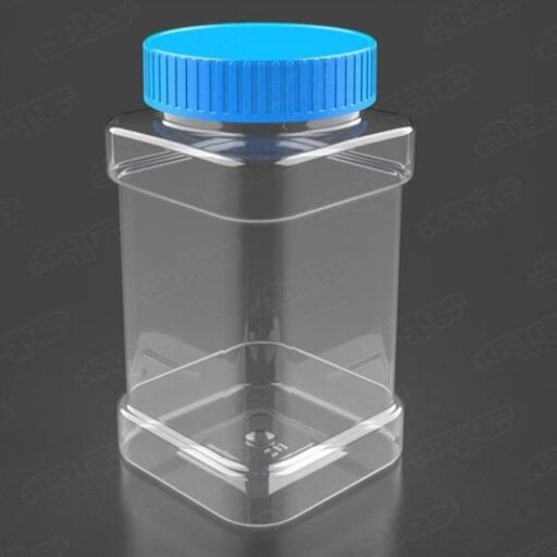 تصویر 1 از خرید أنواع جار پلاستیکی شفاف
