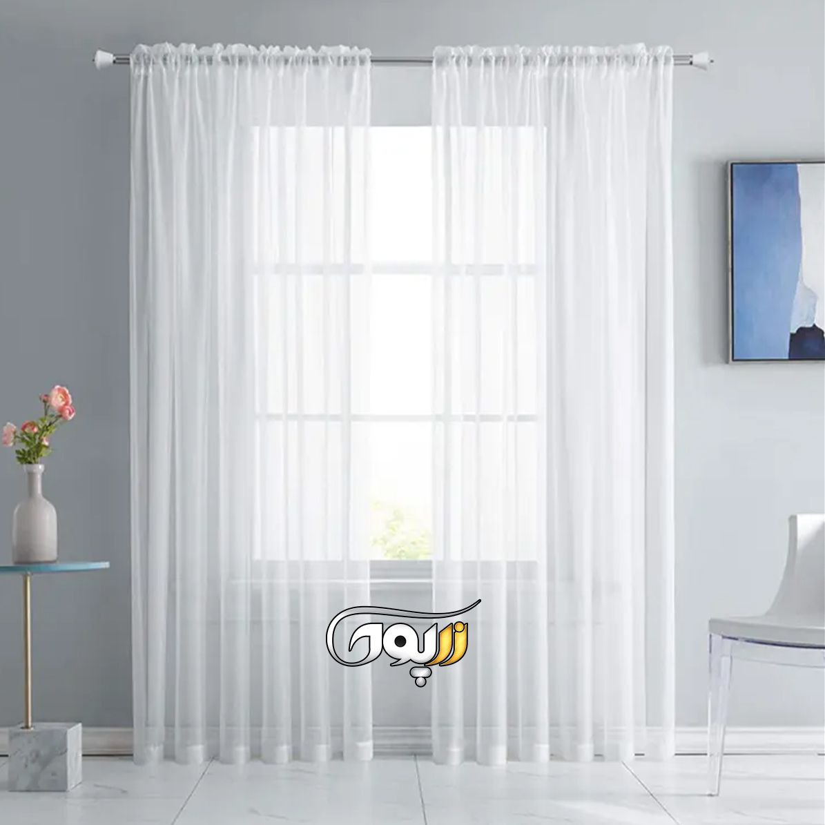 قیمت خرید پرده حریر ساده (با رنگبندی کامل و متنوع)