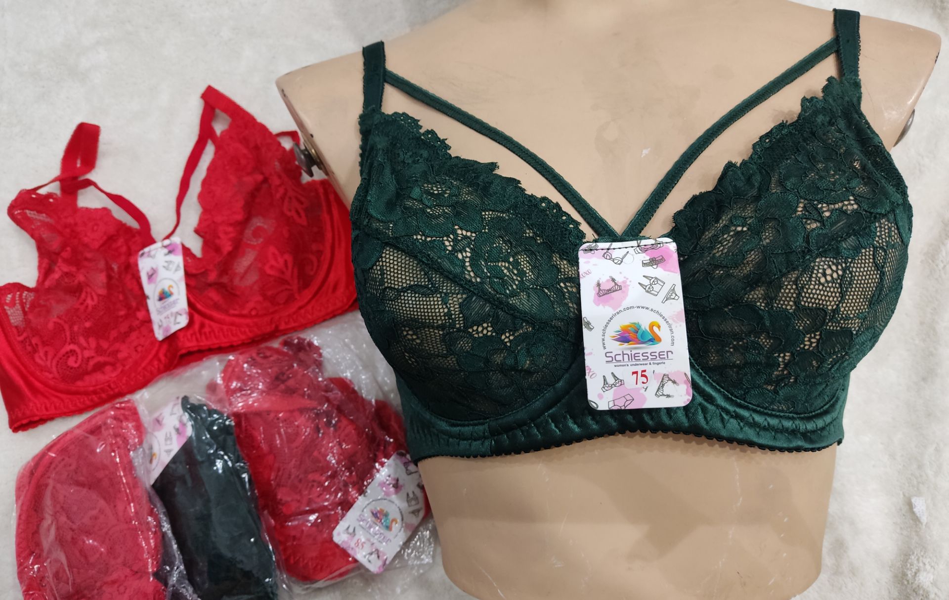 تصویر 1 از ست توری شورت وسوتین هوران فروش ویژه