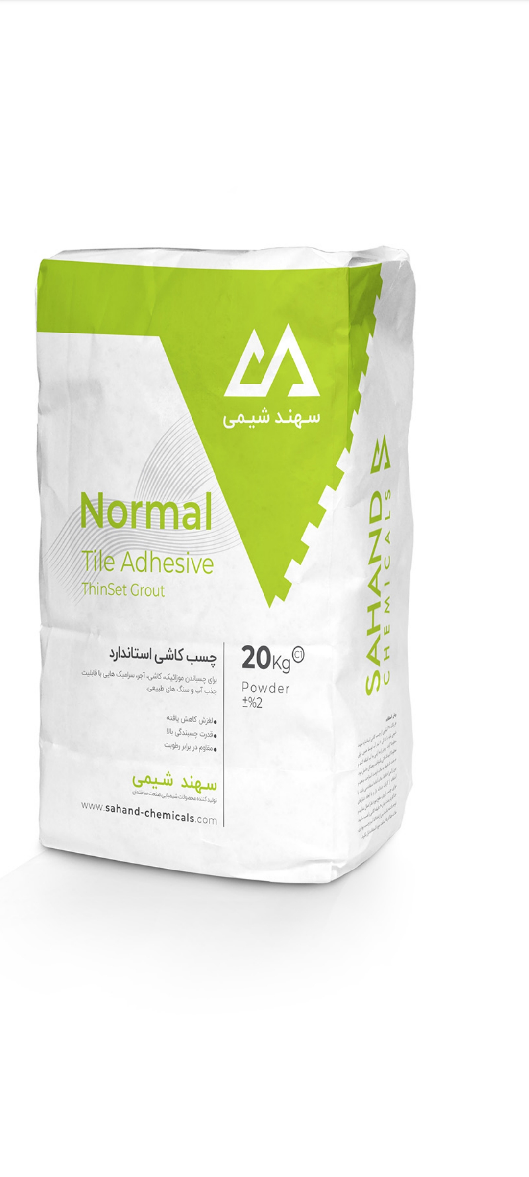 تصویر 1 از چسب کاشی نرمال پلاس + فروش عمده