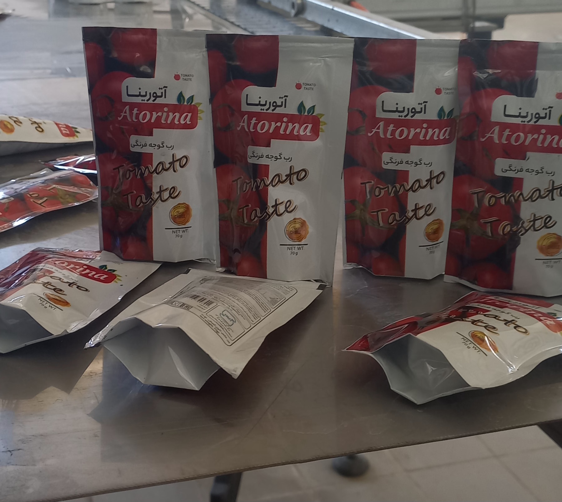 تصویر 2 از رب گوجه ساشه ۷۰ گرمی + فروش عمده