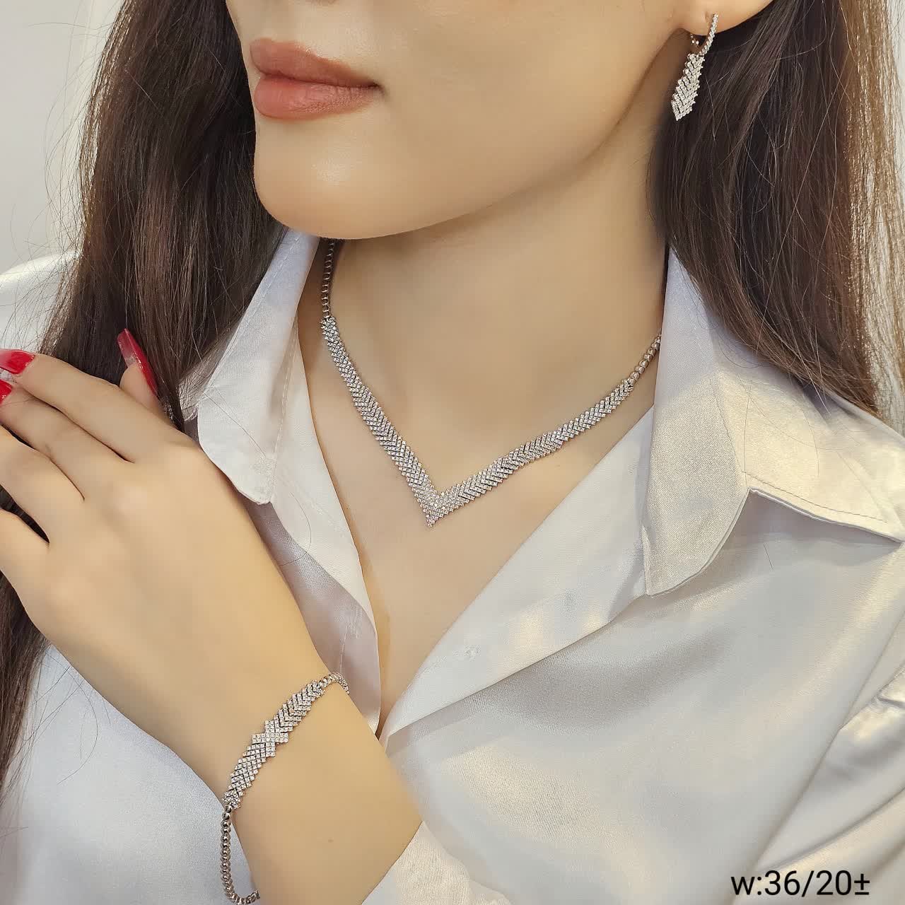 تصویر 5 از خرید فول ست نقره زنانه