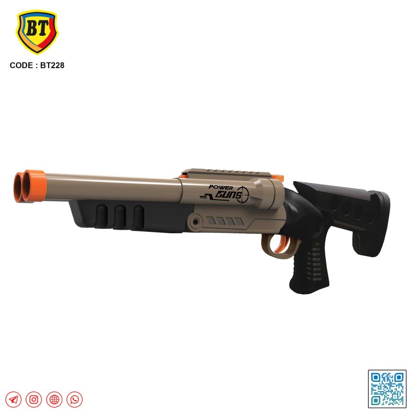 تصویر 1 از از تولید به مصرف تفنگ اسباب بازی SHOTGUN