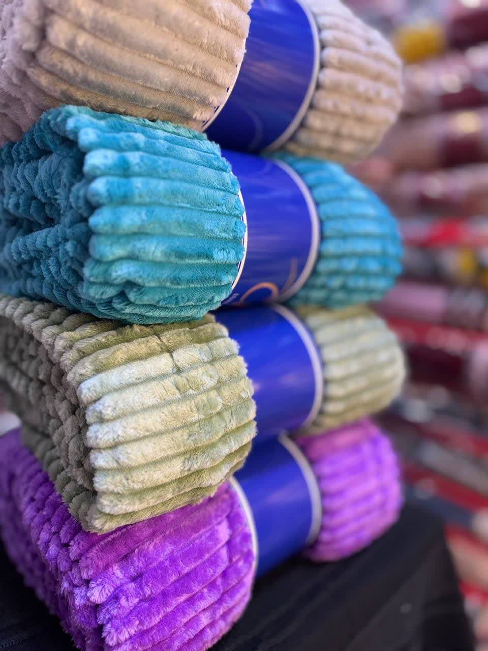 تصویر 1 از قیمت و خرید پتو ژله ای کلاسیک کرکره ای + فروش عمده