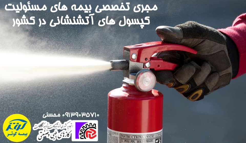 تصویر 4 از خرید کپسول آتش نشانی پودری سه کیلویی