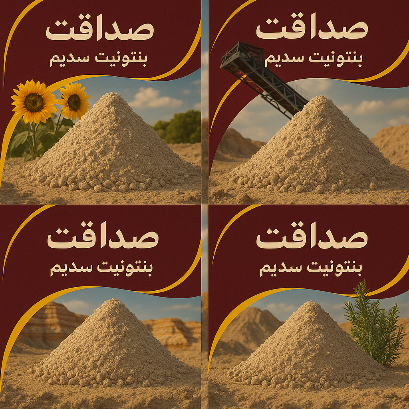 تصویر 1 از خاک بنتونیت سدیم