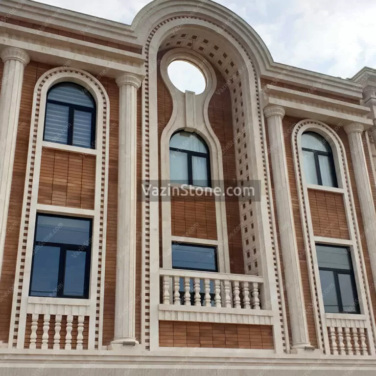 تصویر 3 از قیمت خرید سنگ نمای ساختمان قهوه ای باقیمت به صرفه وعمده