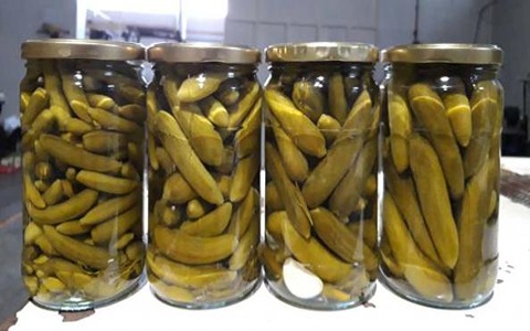 تصویر 1 از قیمت خیارشور ریز شیشه ای
