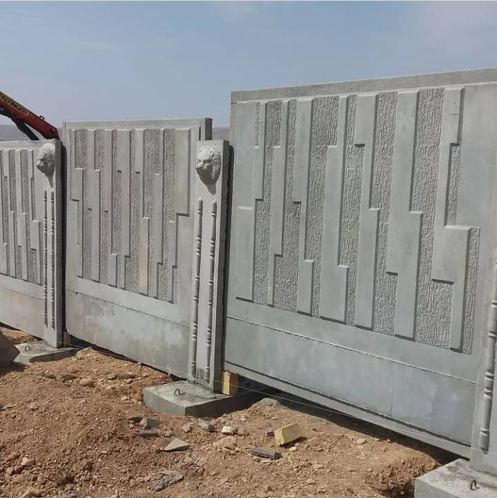 تصویر 5 از قیمت دیوار بتنی پیش ساخته شیراز