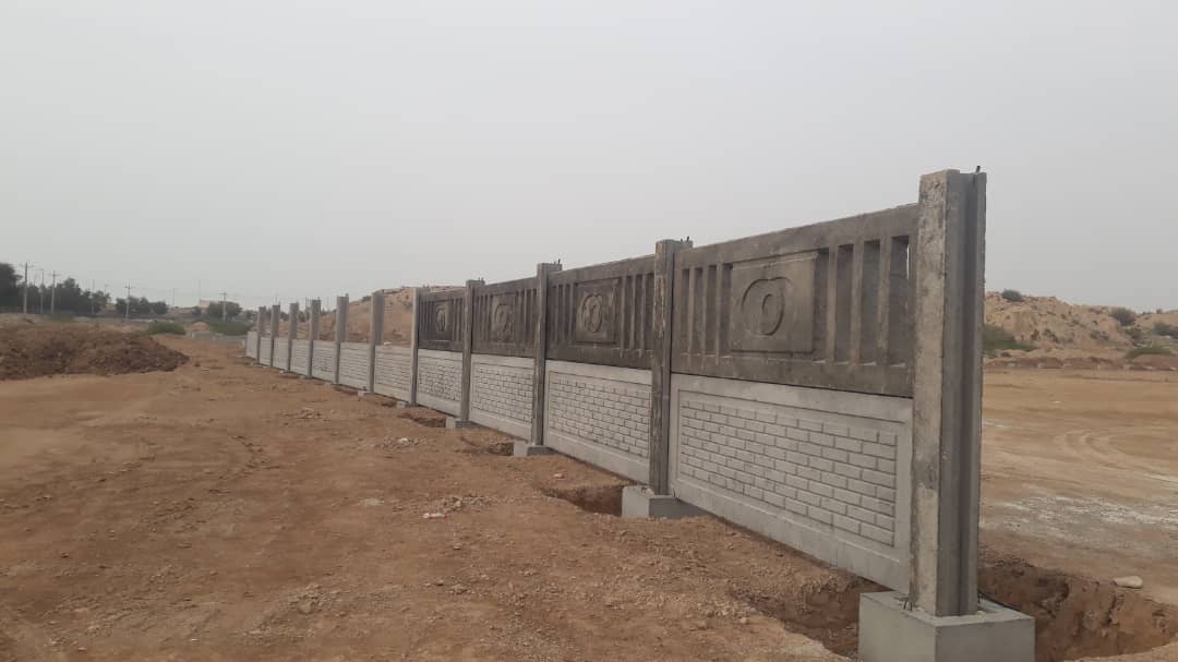 تصویر 1 از قیمت دیوار بتنی پیش ساخته شیراز