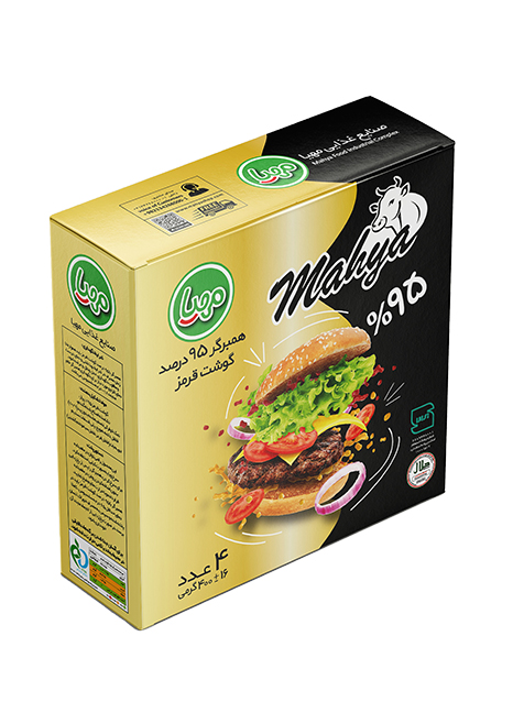 تصویر 1 از قیمت همبرگر ممتاز ۹۵% گوشت ۲ عددی
