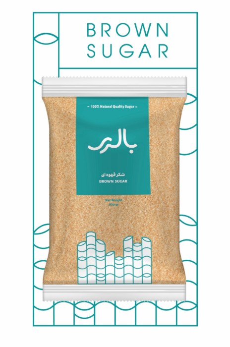 تصویر 1 از فروش شکر قهوه ای 900 گرمی بالری + قیمت