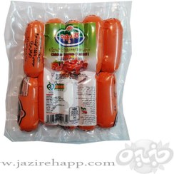 تصویر 2 از قیمت سوسیس کوکتل ۵۵% گوشت قرمز ۳۰۰ گرمی وکیوم