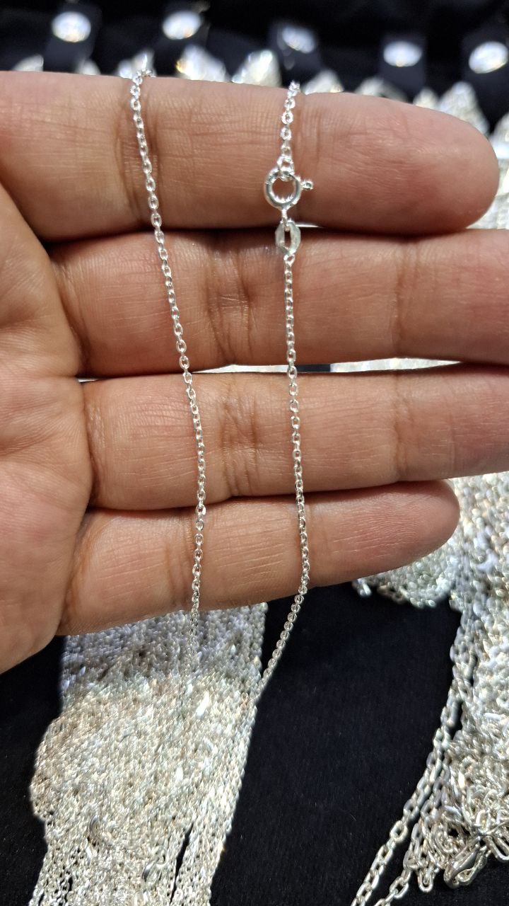 تصویر 1 از زنجیر نقره اعلا قیمت