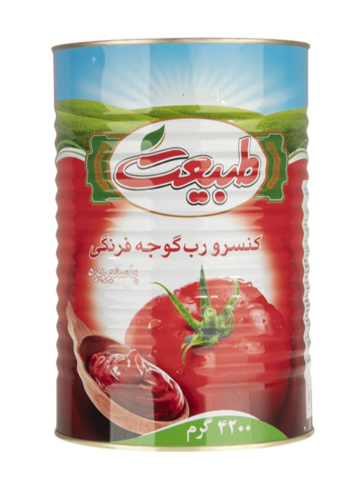 خرید آسان و ارزان رب گوجه طبیعت ۸۰۰ گرمی