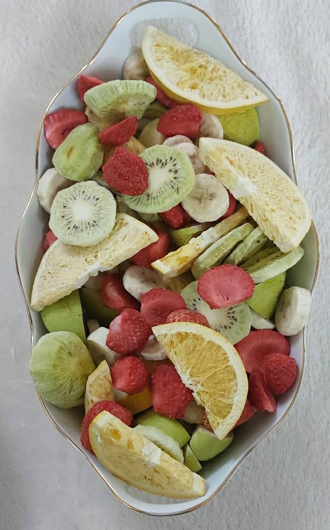 مخلوط میوه فریز درایر پفکی فروش ویژه