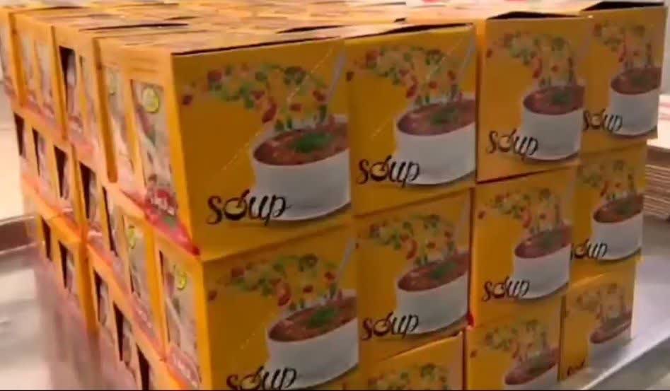 سوپ فوری گندم و سبزیجات (نیمه آماده)