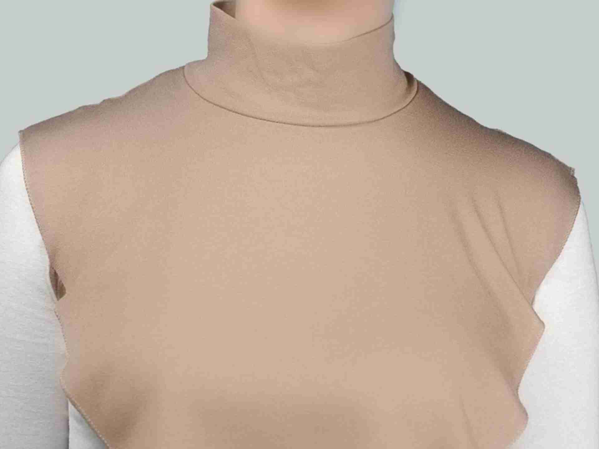 تصویر 1 از فروش یقه حجاب ساده + قیمت خرید به صرفه
