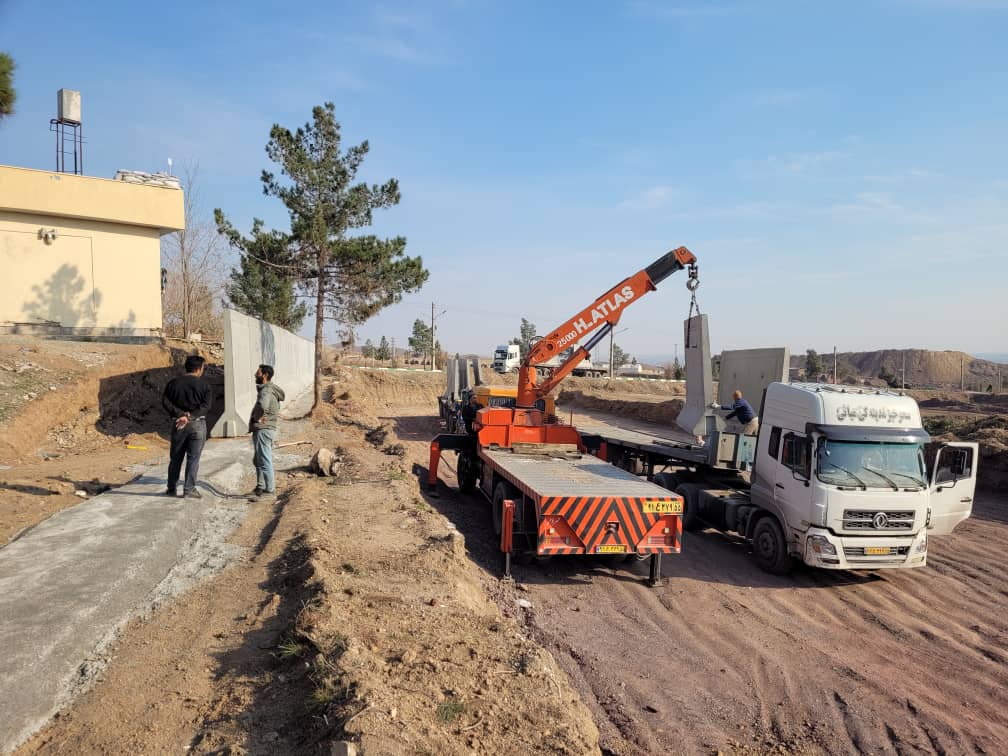 تصویر 2 از قیمت دیوار بتنی خود ایستا
