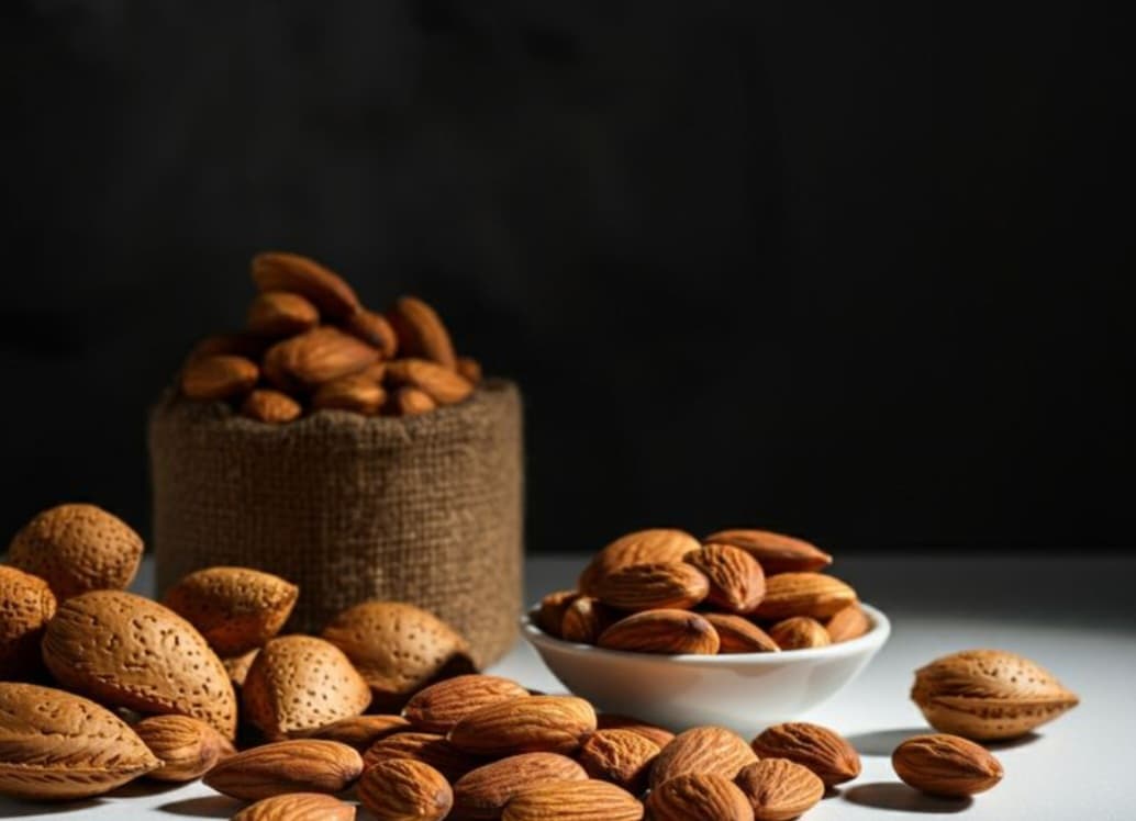 مغز بادام درختی مرغوب و ارگانیک