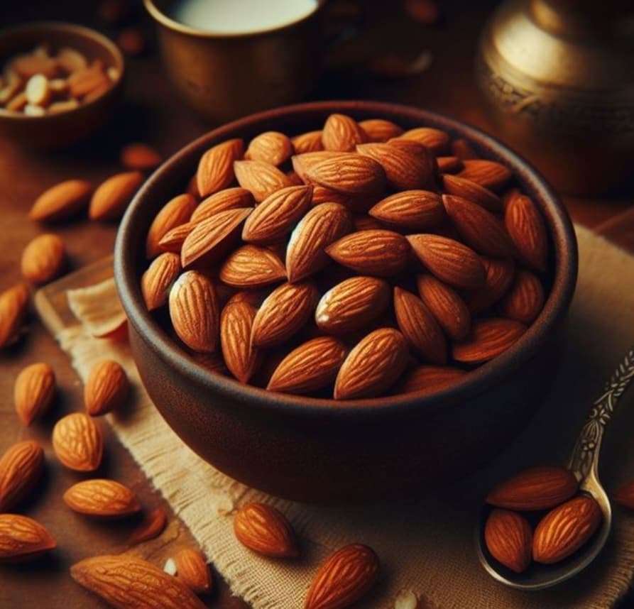 تصویر 2 از مغز بادام درختی مرغوب و ارگانیک