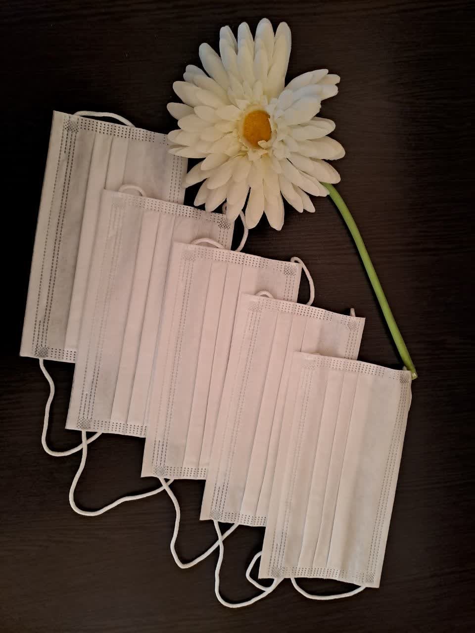 ماسک بهداشتی سه لایه مرغوب + قیمت بی نظیر