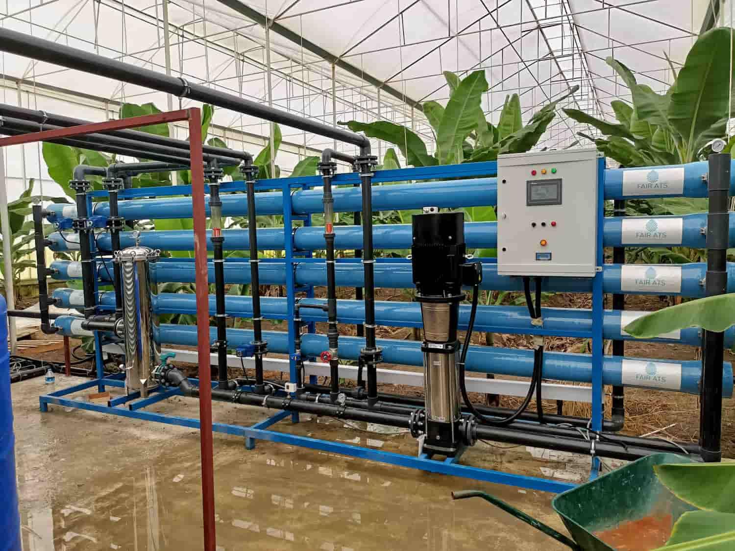 بهترین قیمت دستگاه تصفیه آب گلخانه های صنعتی
