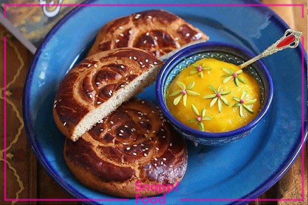 تصویر 1 از خرید حلوای زعفرانی مخصوص همدان