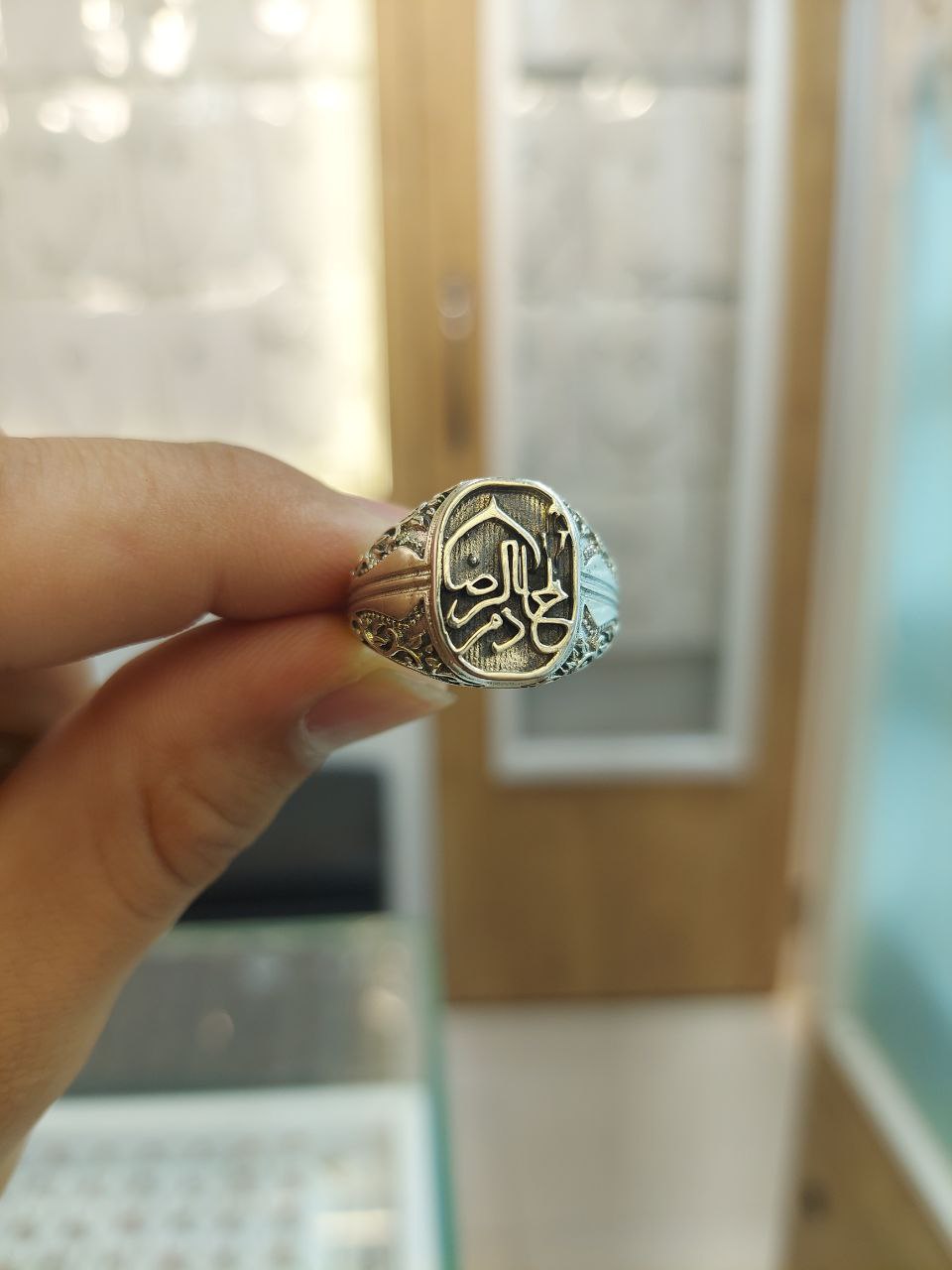 تصویر 3 از انگشتر ذکر مذهبی اصل