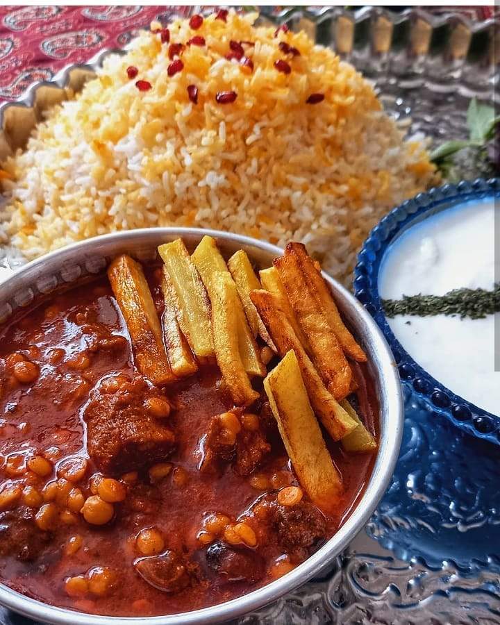 تصویر 1 از قیمت  فروش کنسرو خورشت  قیمه مرغوب تازه صرف شود با قیمت ارزان