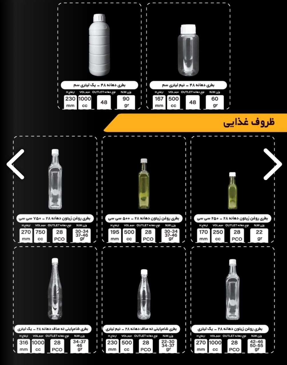 تصویر 1 از بطری دهانه 28 و 38 + خرید