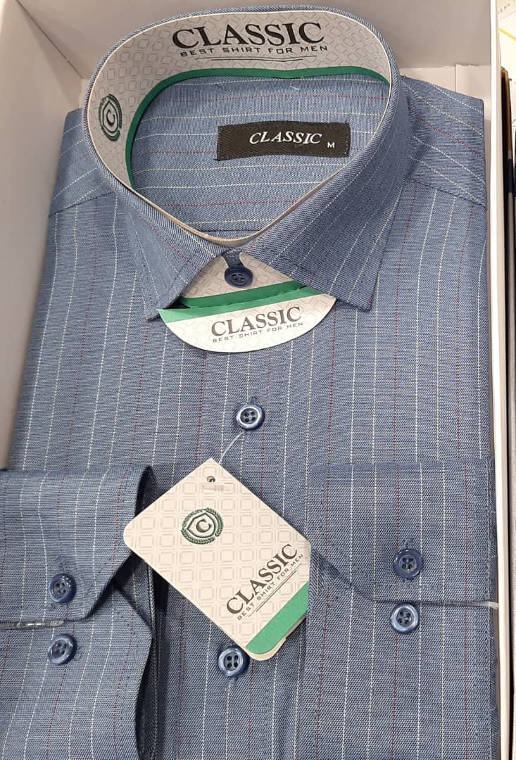 تصویر 1 از پیراهن مردانه /رسمی جنس نخ پنبه 100درصد