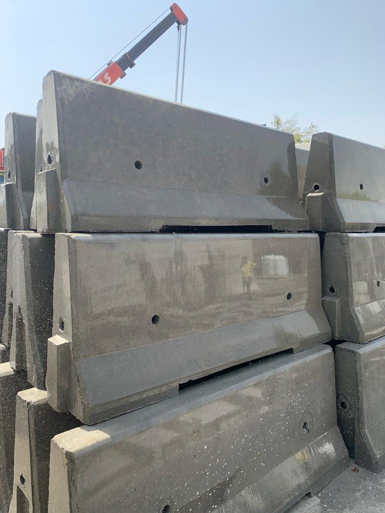 تصویر 2 از قیمت دیوار بتنی نیوجرسی ۲ متری