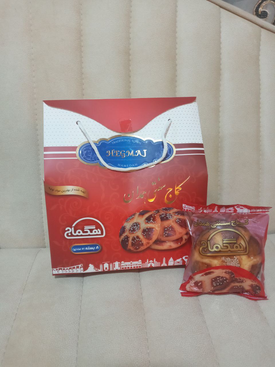 تصویر 4 از قیمت خرید نان کماج بسته بندی همدان